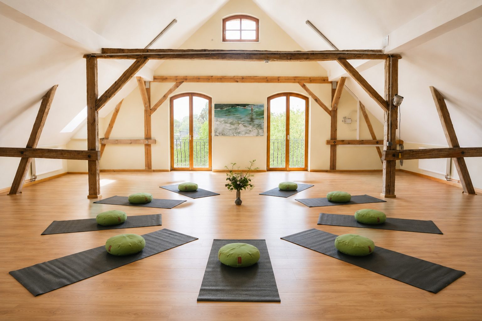 Eindruck vom Künstlerhof Roofensee